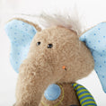 Bild in Galerie-Betrachter laden, Sigikid Kuscheltier Elefant blau, Patchwork Sweety