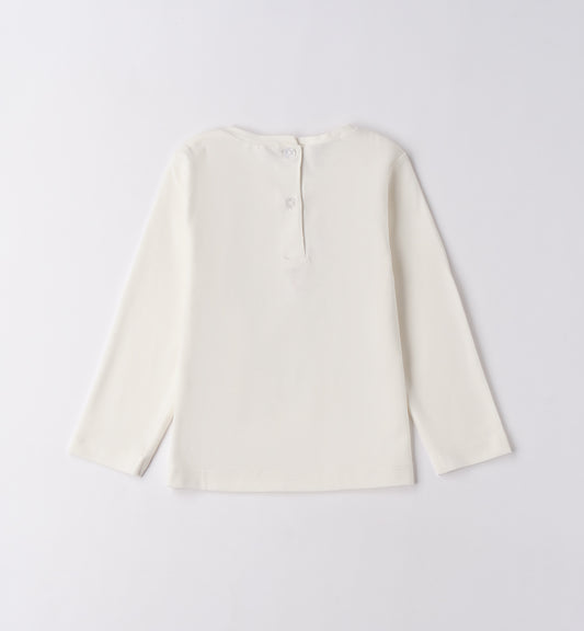 Sarabanda "Langarmshirt" mit Druck - Creme