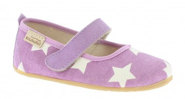 Living Kitzbühel Hausschuhe Ballerina Sterne Flieder