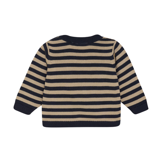 Minymo "Pullover" gestreift - Parisian Night