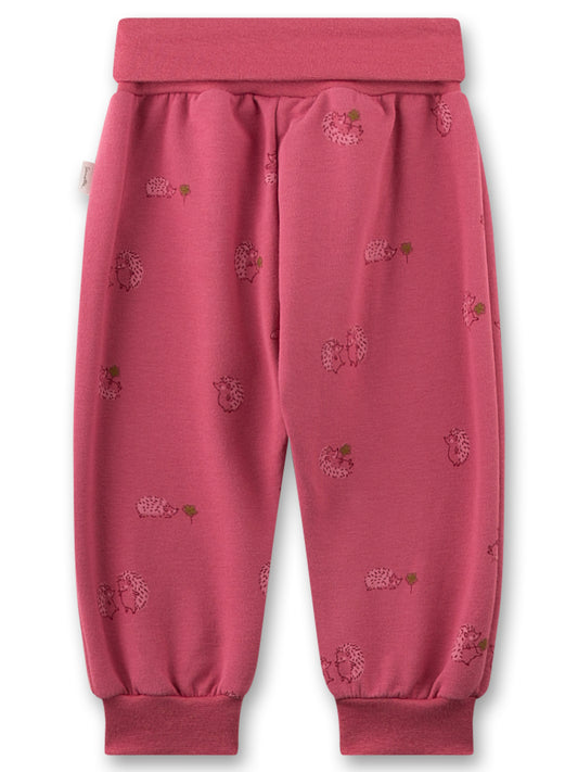 Sanetta "Jogginghose" allover Druck - Rose Wine