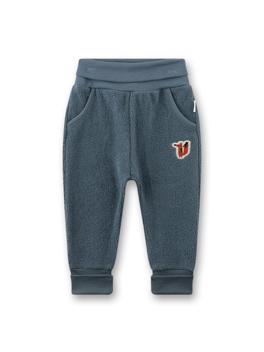 Sanetta "Jogginghose" aus Plüsch mit Fuchs - Blue Shaddow