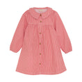 Bild in Galerie-Betrachter laden, Minymo "gestreiftes Kleid" mit Knopfleiste - Cayenne