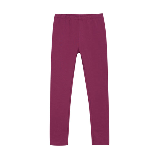 Minymo "Thermo-Leggings" mit Raffung an den Fesseln - Raspberry Coulis