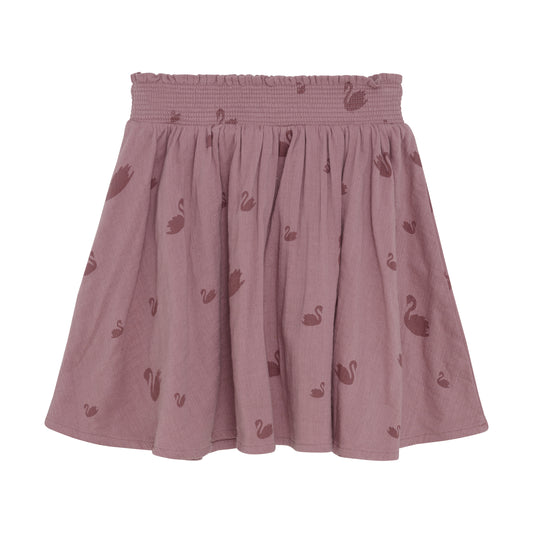 Minymo "Rock" mit Schwanen Druck - Woodrose