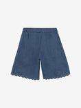 Bild in Galerie-Betrachter laden, Minymo Bermuda-Shorts mit elastischem Bund - Faded Denim