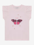 Bild in Galerie-Betrachter laden, Minymo T-Shirt mit Pailletten Aufdruck - Raindrops on Roses