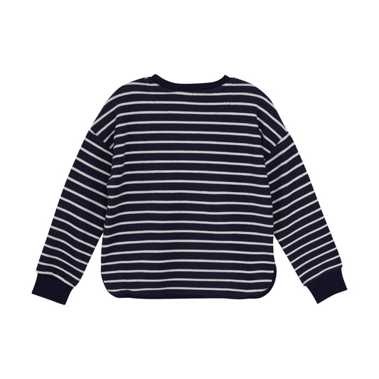 Minymo "Sweatshirt" gestreift - Parisian Night