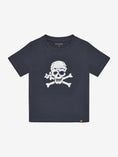 Bild in Galerie-Betrachter laden, Minymo T-Shirt mit Pailletten Aufdruck - Odyssey Gray