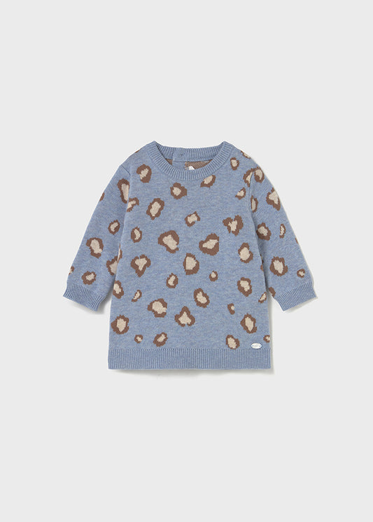 Mayoral "Strick-Kleid" Hellblau