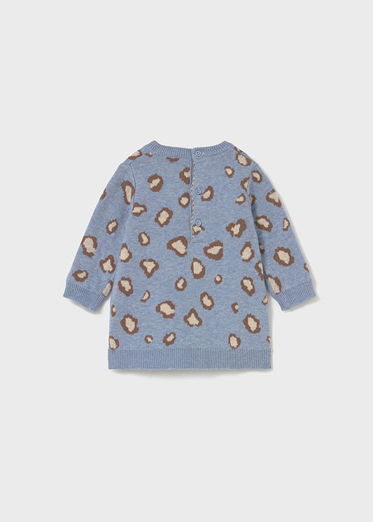 Mayoral "Strick-Kleid" Hellblau