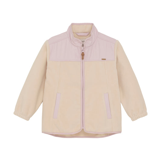 Minymo "Fleecejacke" Bumished Lilac