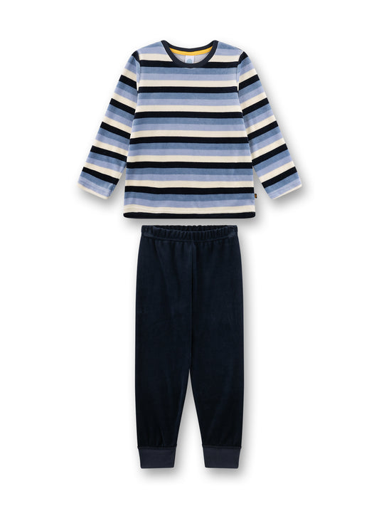 Sanetta "Schlafanzug" Nicki, gestreift - Neptun