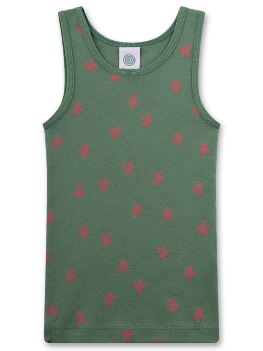 Sanetta "Unterhemden Doppelpack" allover Druck - Tea Rose