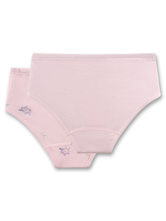 Sanetta "Hipslip Doppelpack" allover Druck - Rosa