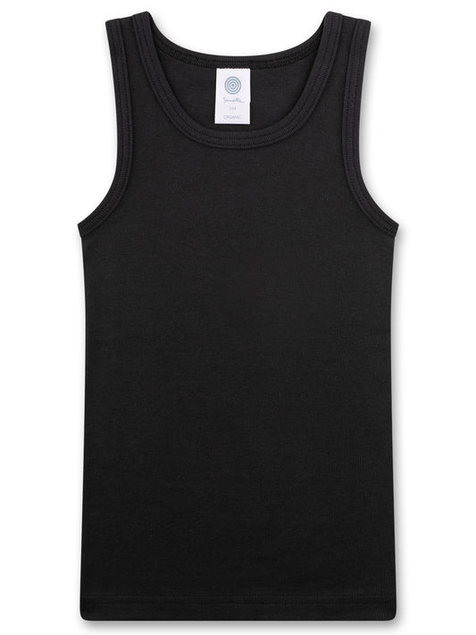 Sanetta "Unterhemden Doppelpack" allover Druck - Nature Melange