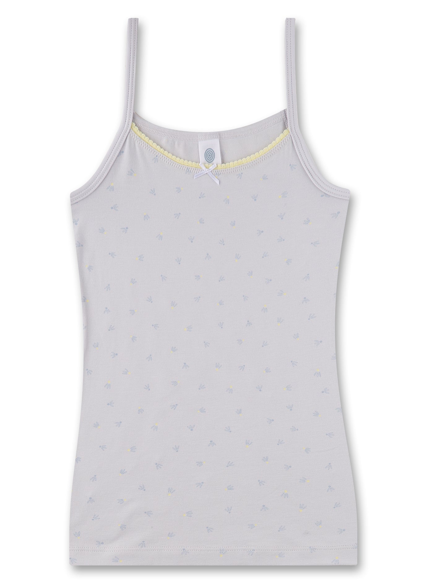 Sanetta Unterhemd, gemustert-Flieder