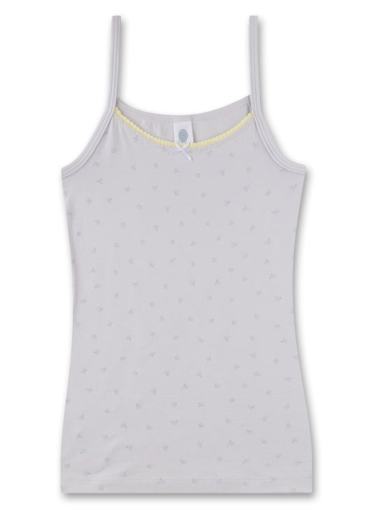 Sanetta Unterhemd, gemustert-Flieder