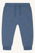 Bild in Galerie-Betrachter laden, Hust & Claire Jogginghose Georg "GOTS" mit Bündchen, blau