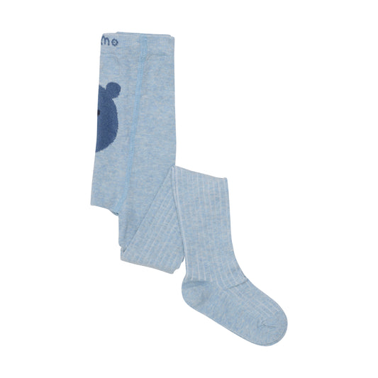 Minymo "Strumpfhose" mit Druck auf dem Poppes - Winter Sky