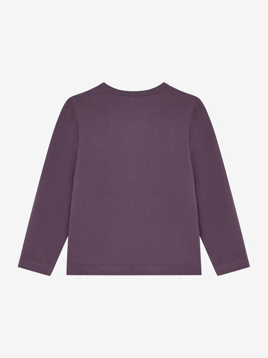 Minymo "T-Shirt langarm" Gabby - Pflaume