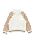Bild in Galerie-Betrachter laden, Monnalisa "Sweatjacke" mit Bärchen - Weiss/Beige