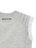 Bild in Galerie-Betrachter laden, Monnalisa Sweat Pullunder mit Schleifen - Grau