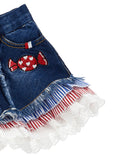 Bild in Galerie-Betrachter laden, Monnalisa Jeansshorts
