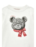 Bild in Galerie-Betrachter laden, Monnalisa Pailletten-Teddybär-T-Shirt