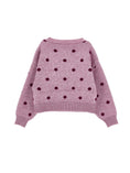 Bild in Galerie-Betrachter laden, Monnalisa Jacquard-Pullover mit Blumenmuster