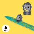 Bild in Galerie-Betrachter laden, Legami Stift mit Deko-Tierchen Gorilla „Wild but Kind“ - Lovely Friends