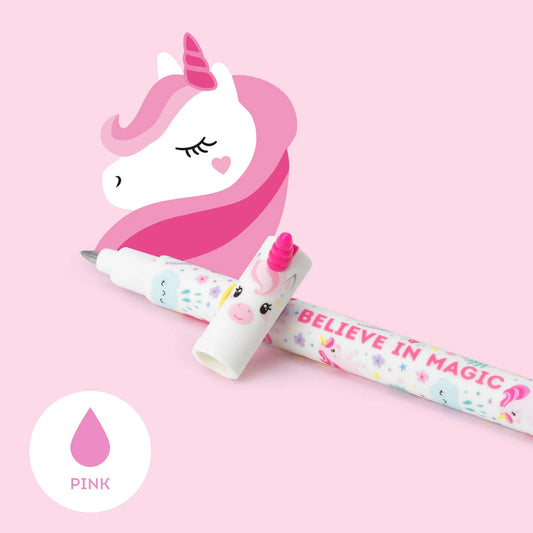 Löschbarer Gelstift - Erasable Pen - Einhorn