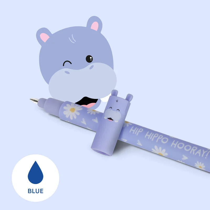 Löschbarer Gelstift - Erasable Pen - Hippo