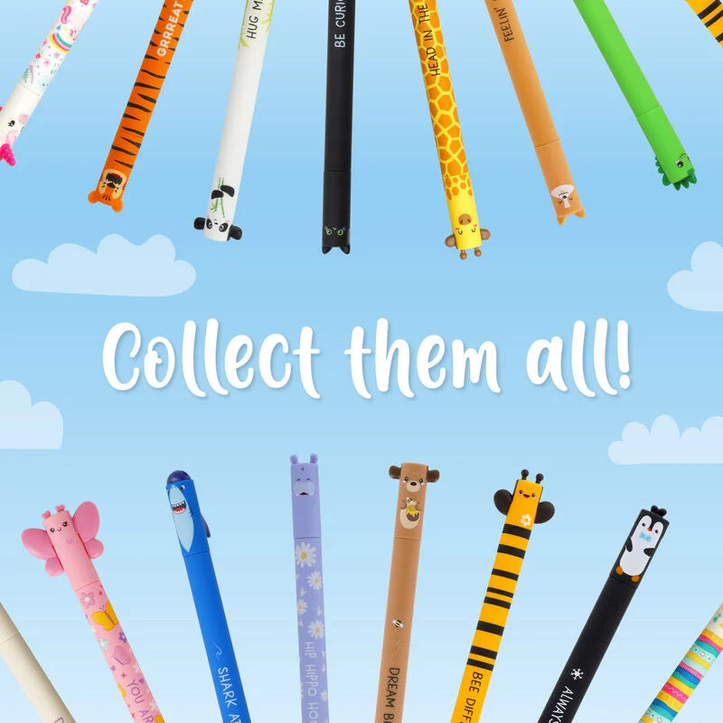 Löschbarer Gelstift - Erasable Pen - Pinguin