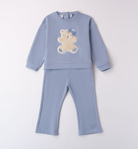 Sarabanda "Set mit Plüschteddy" - Azurblau