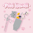 Bild in Galerie-Betrachter laden, Legami Münztasche mit Schlüsselanhänger Kitty - Mini Kawaii