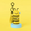 Bild in Galerie-Betrachter laden, Legami Münztasche mit Schlüsselanhänger Bee - Mini Kawaii