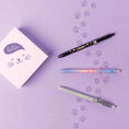 Bild in Galerie-Betrachter laden, Legami "Kugelschreiber" mit Kätzchenmotiv - Blaue Tinte - Meow