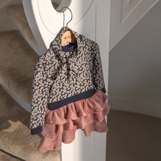 Dirkje "Set" mit Haarband - Navy