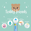 Bild in Galerie-Betrachter laden, Set mit 12 Filzstiften - Teddy Friends