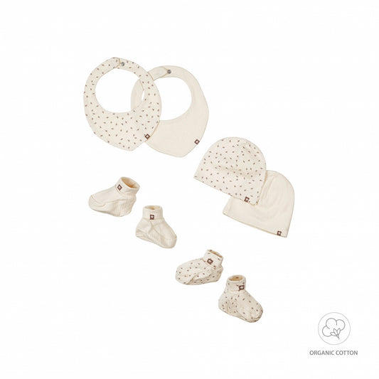 Dirkje "Baby Set" 6 teilig im Geschenkekarton - Off White