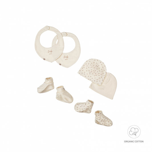 Dirkje "Baby Set" 6 teilig im Geschenkekarton - Off White