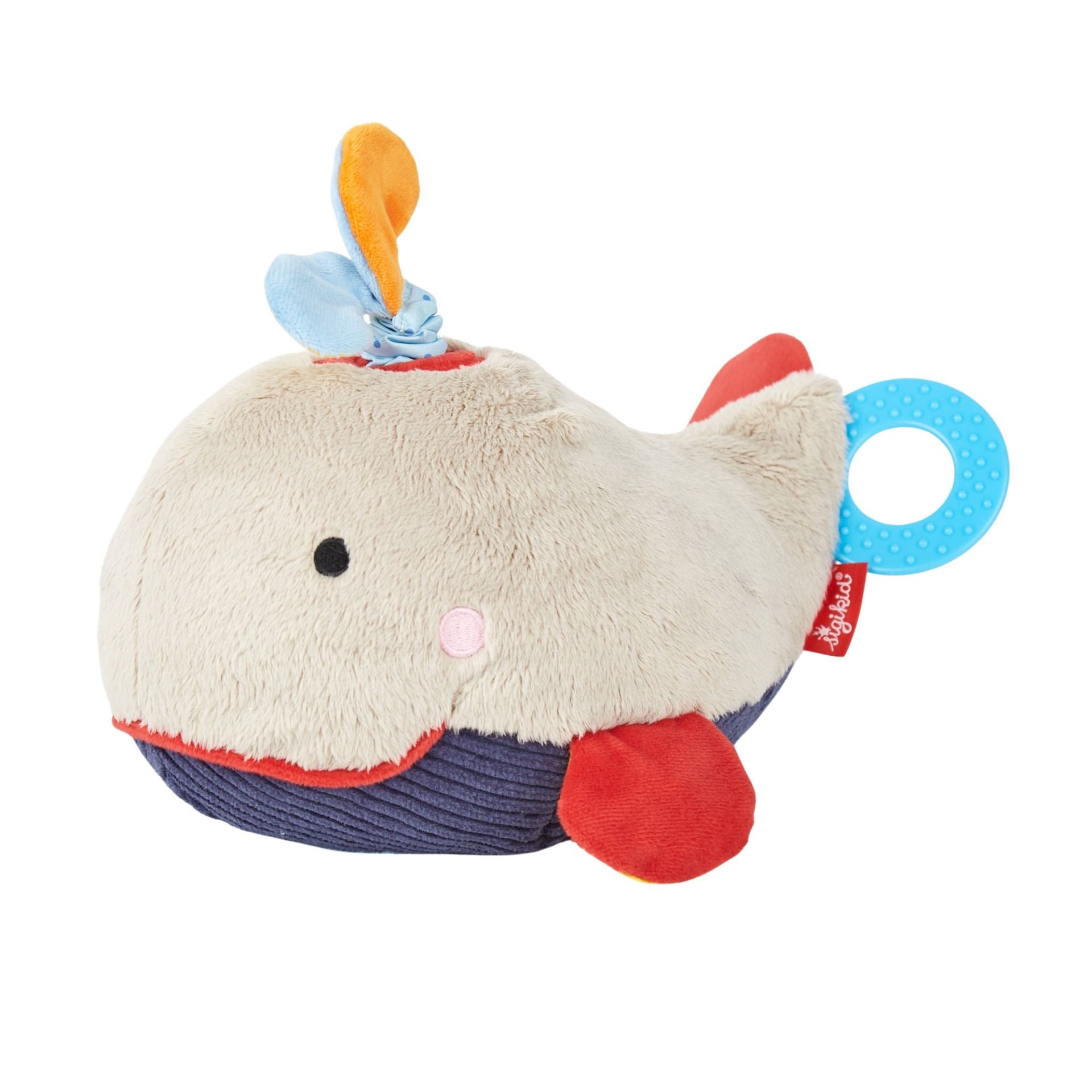 Sigikid Babyspielzeug Plüschwal mit Funktionen, sigikid PlayQ