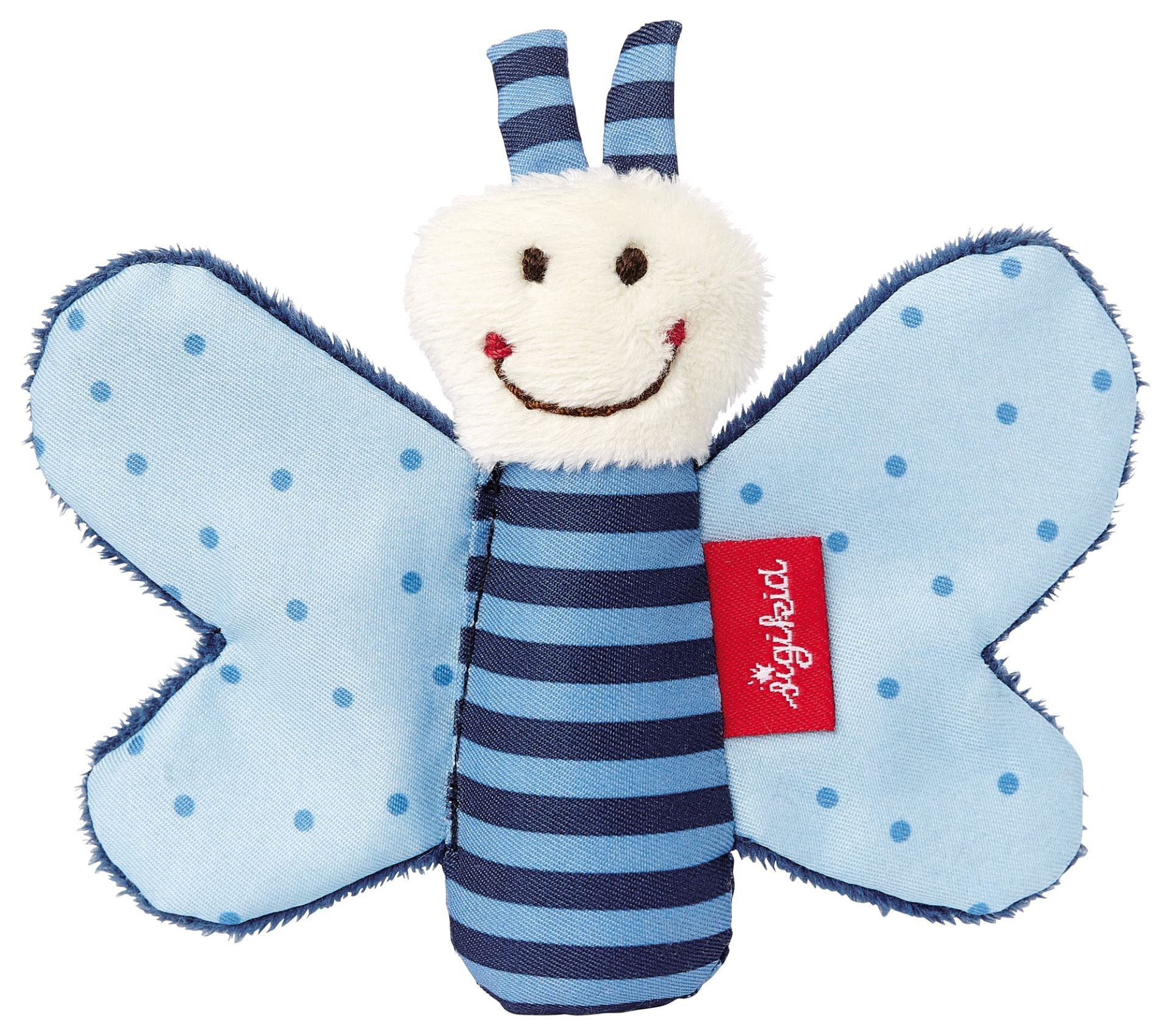 Sigikid Baby Rassel Schmetterling - Sigikid Babyserie Red Stars