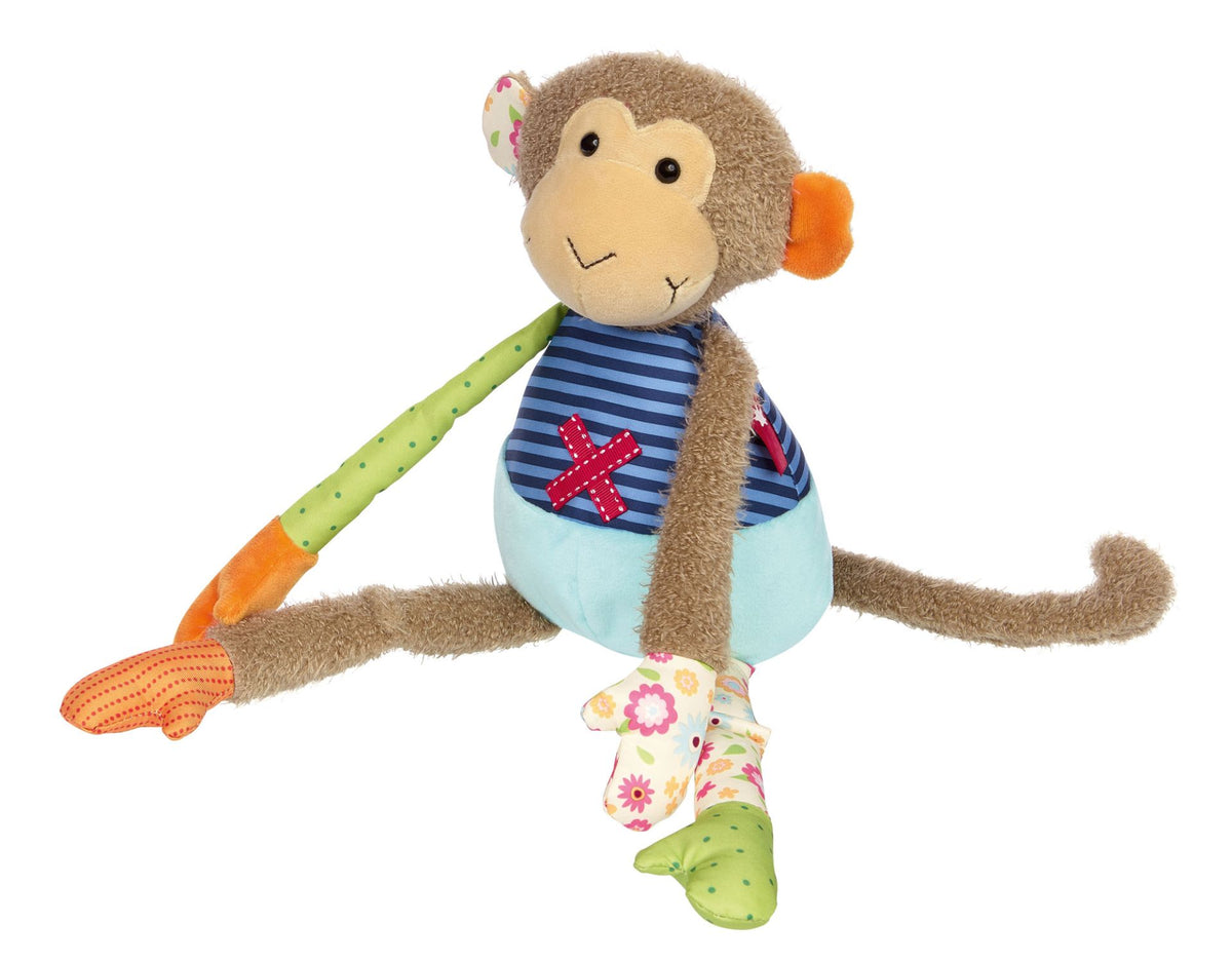 Sigikid Kuscheltier Affe, Patchwork Sweety