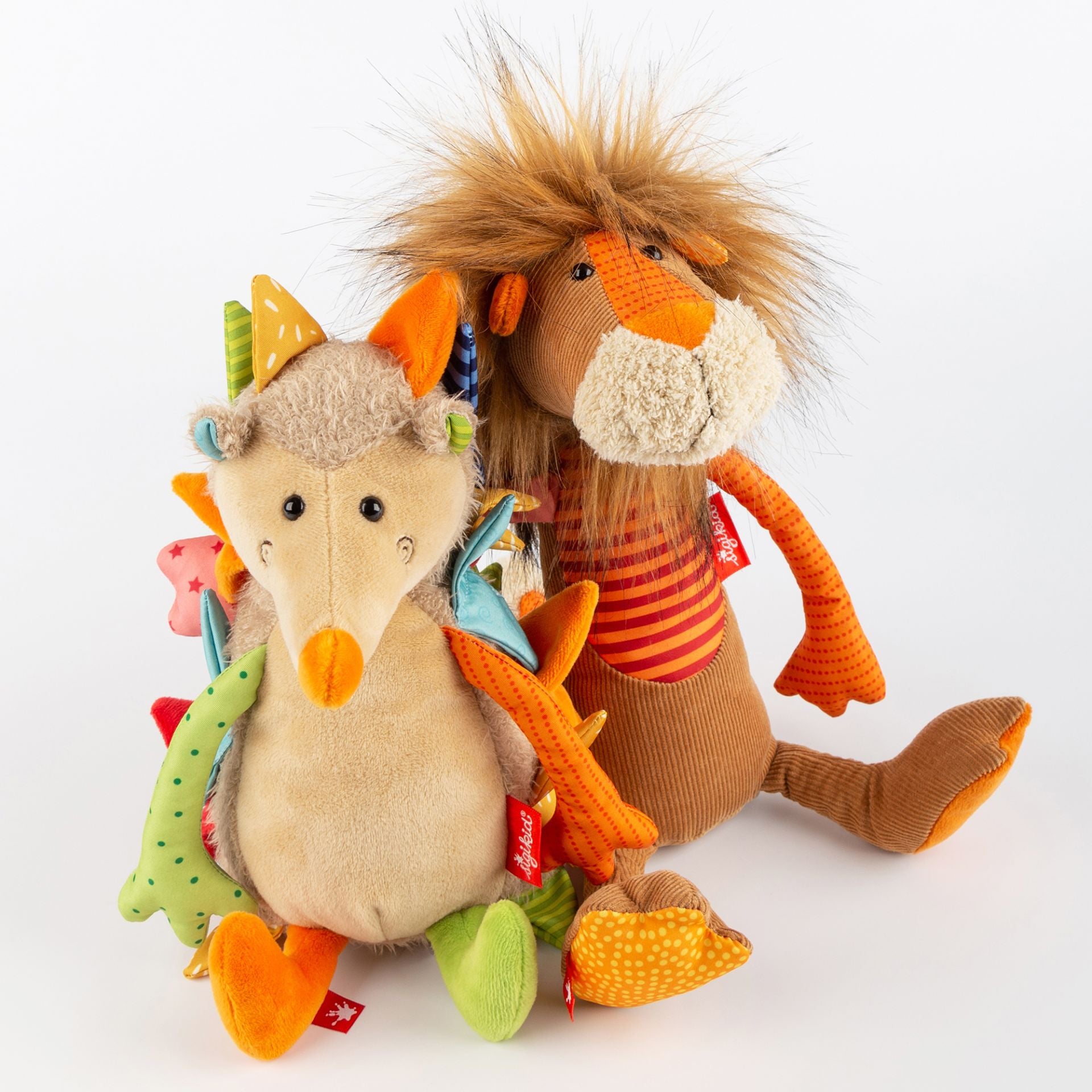 Sigikid Kuscheltier Igel, Patchwork Sweety