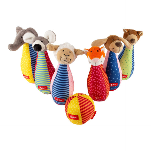 Sigikid Baby Kegelspiel aus Plüsch, sigikid PlayQ Spielen und Entdecken