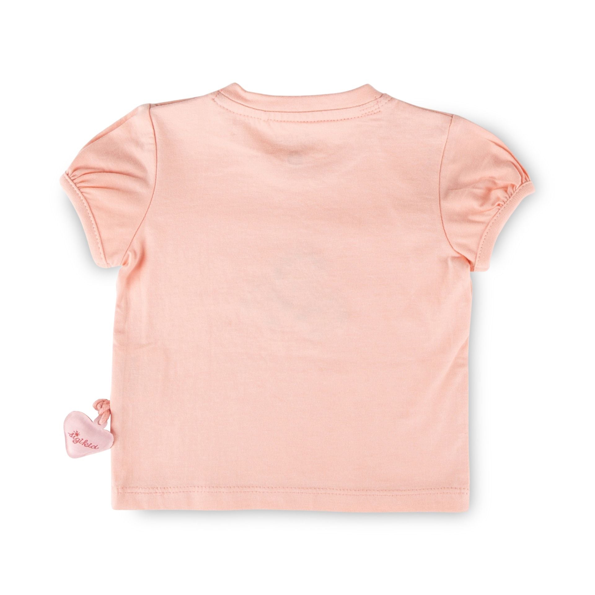 Sigikid T-Shirt mit gestickten Vögelchen - Rosa