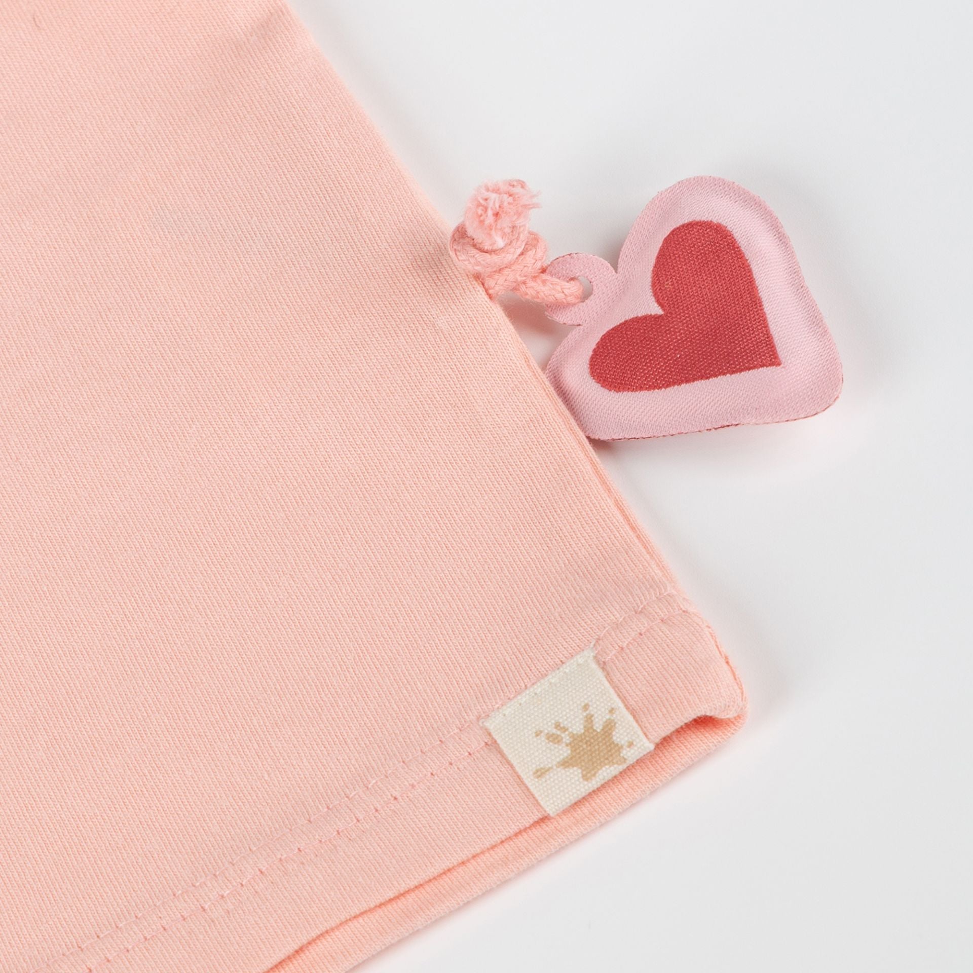 Sigikid T-Shirt mit gestickten Vögelchen - Rosa