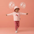Bild in Galerie-Betrachter laden, Sigikid Sonnenhut Spring Birds mit Bindebändchen - Rosa
